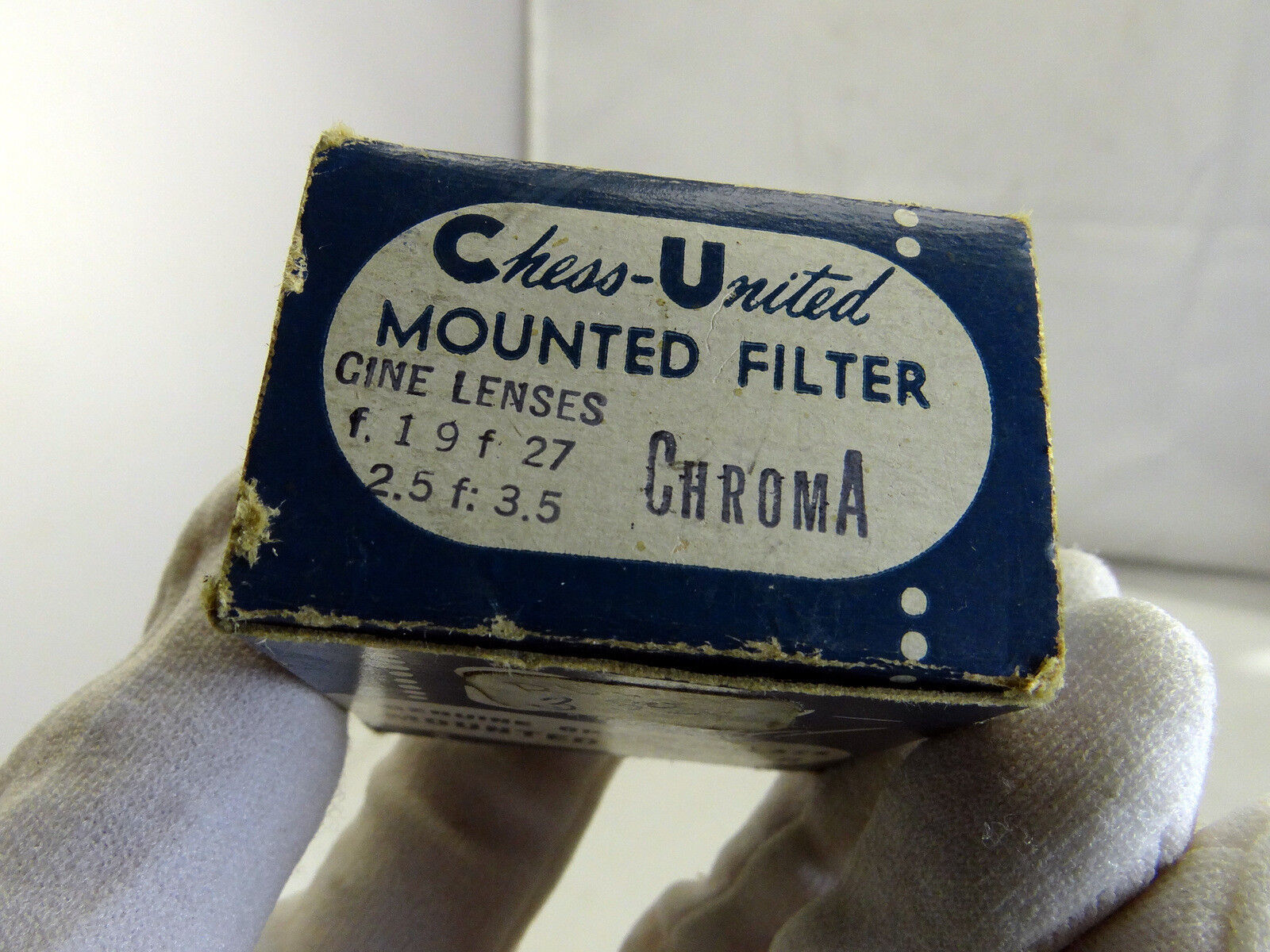 Chess United Chroma Filter For Lenses f1.9 f2.5 f2.7 f3.5 14mm OD screw in type