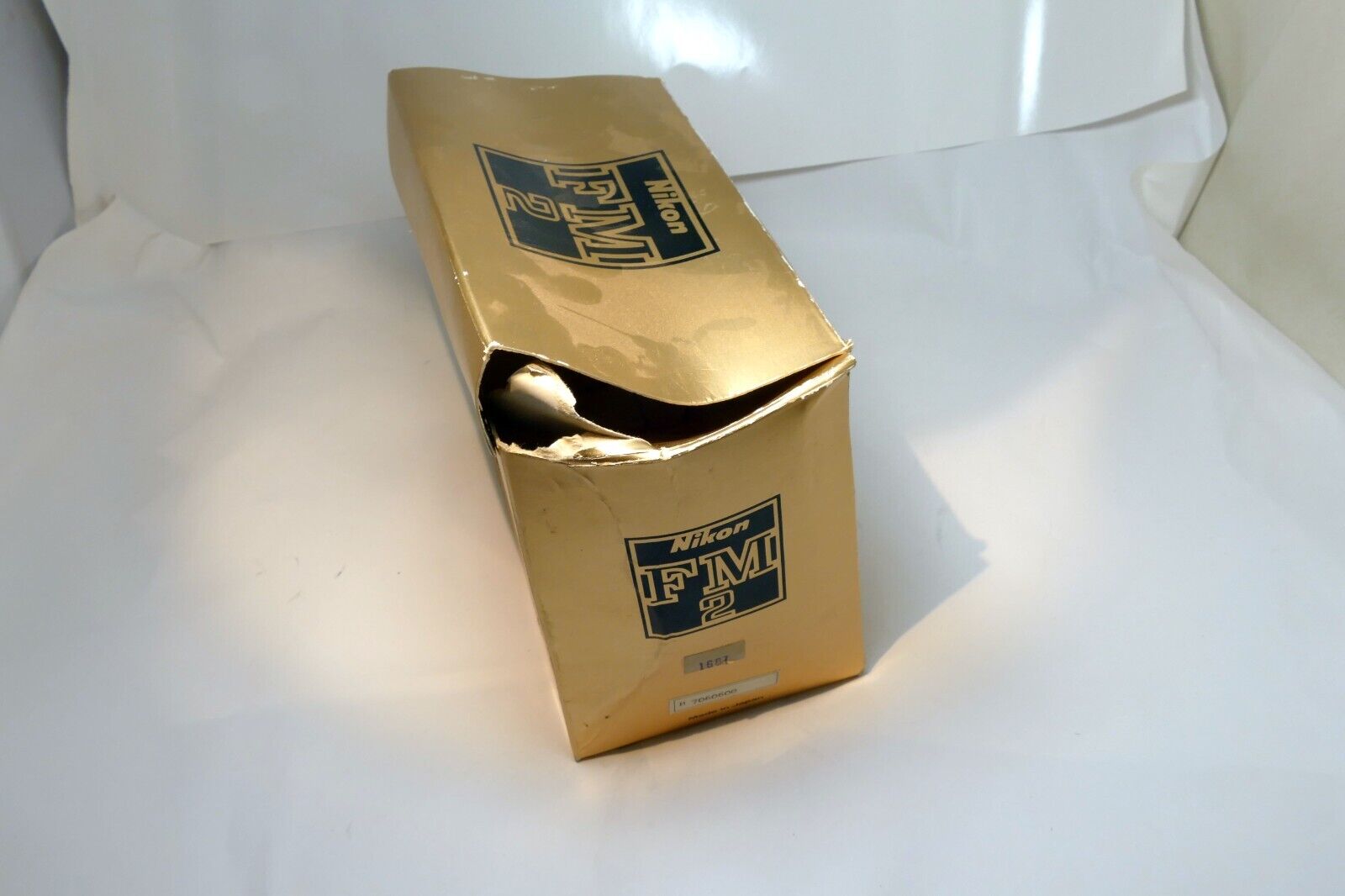 Empty Box for Nikon FM2 camera - box only