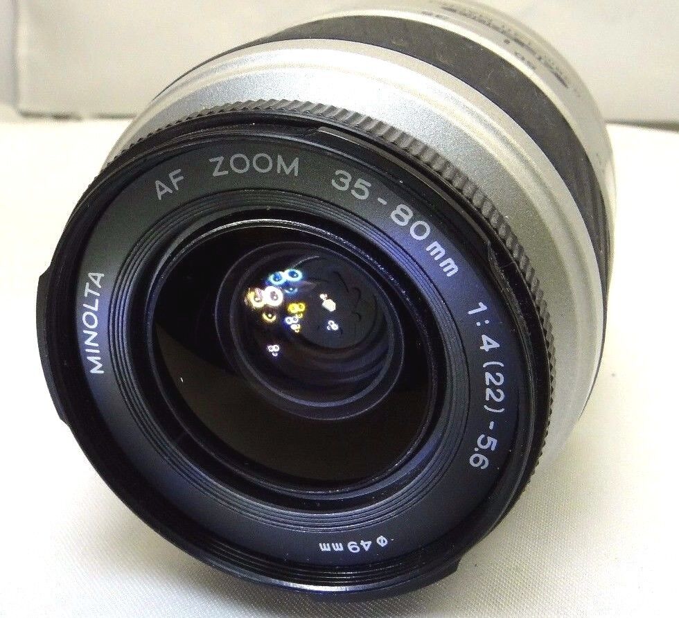 Minolta 35-80mm f4-5.6 Lentille Maxxum AF Inop - Pièces Ou Réparation Comme Is