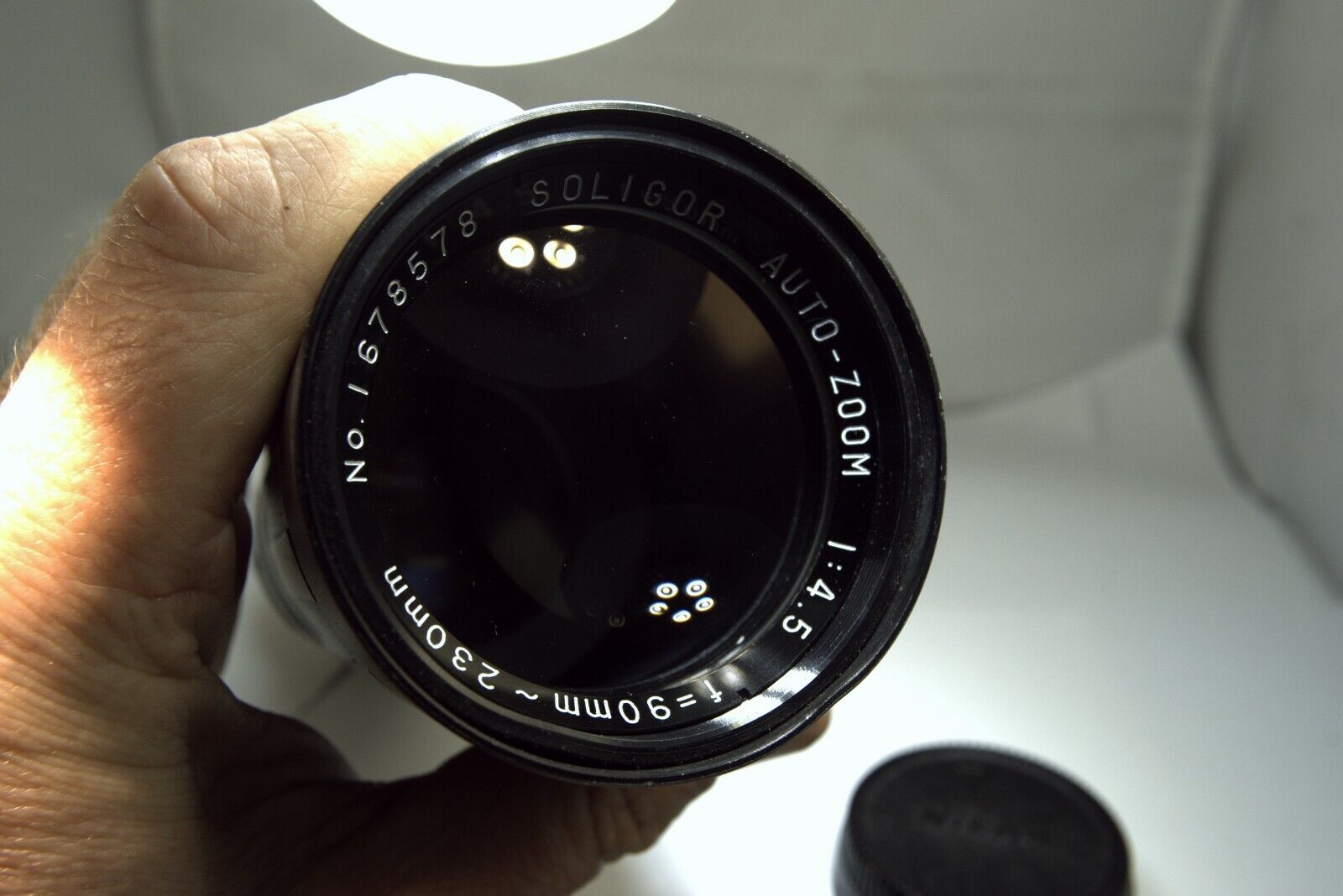 Soligor 90-230mm Non Ai manual focus lens telephoto zoom