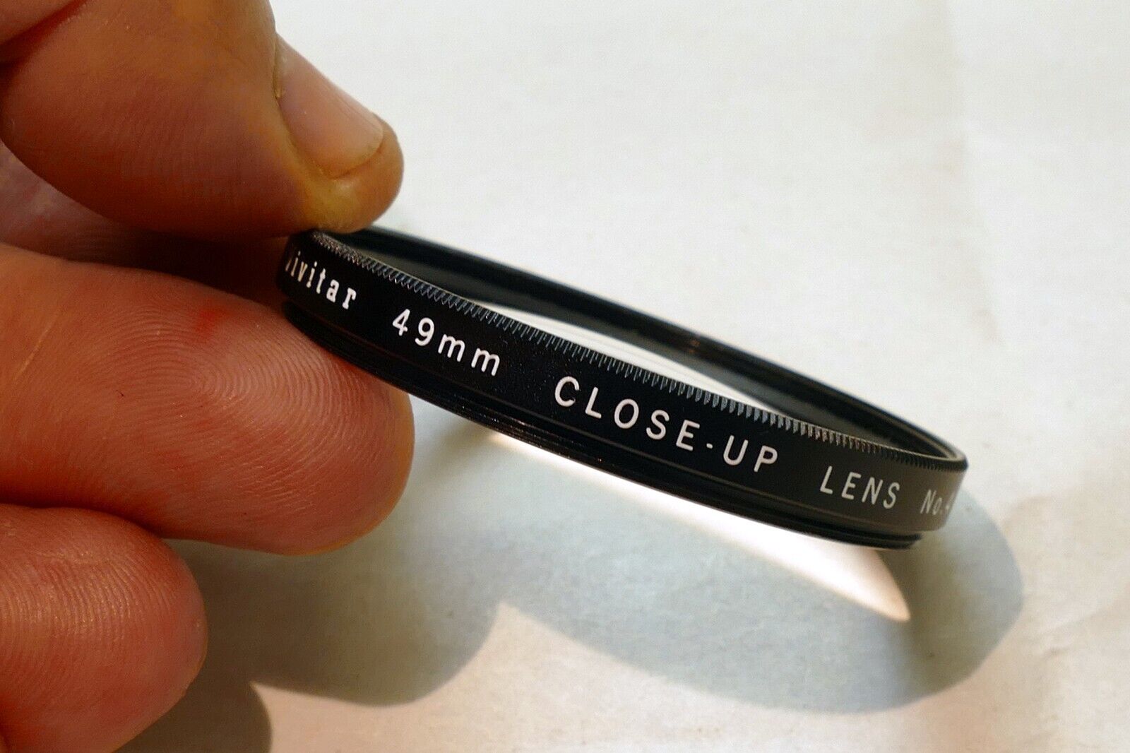 Vivitar 49mm Lens Filter Close-Up  +4 No. 4