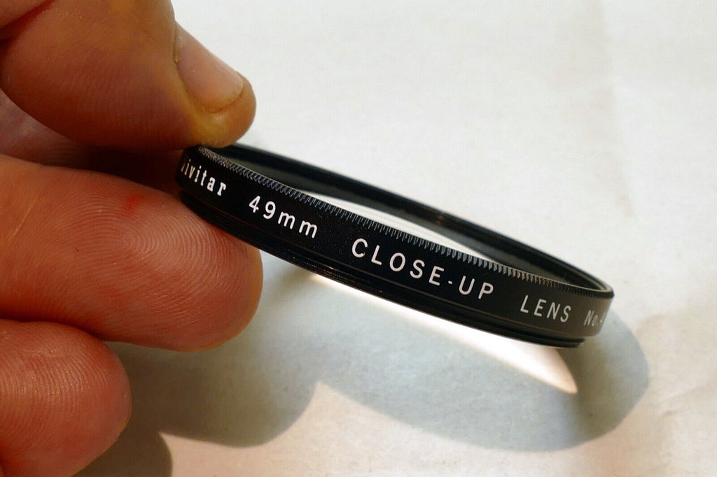 Vivitar 49mm Lens Filter Close-Up  +4 No. 4