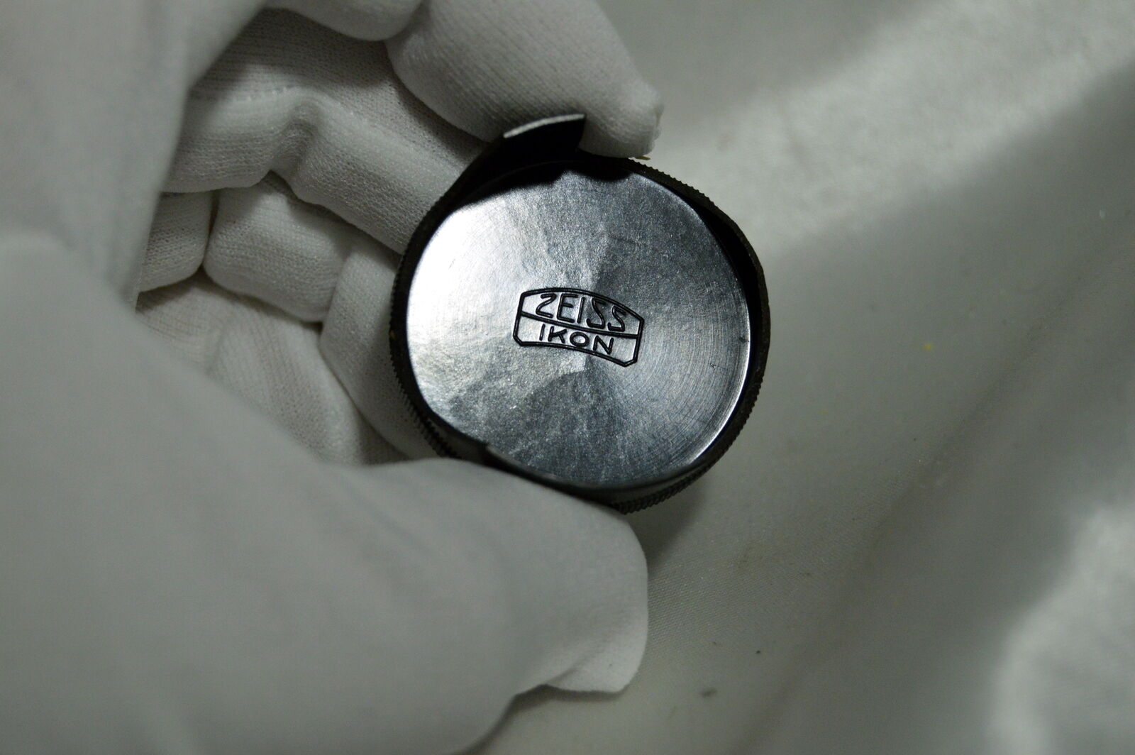Carl Zeiss Ikon rear lens cap made in Germany 5cm sonnar - damaged