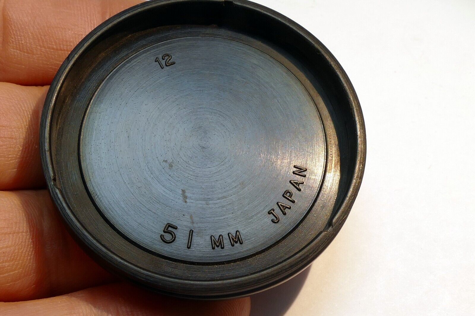 Vivitar Front 49mm Lens cap Slip on type   plastic black - Genuine OEM