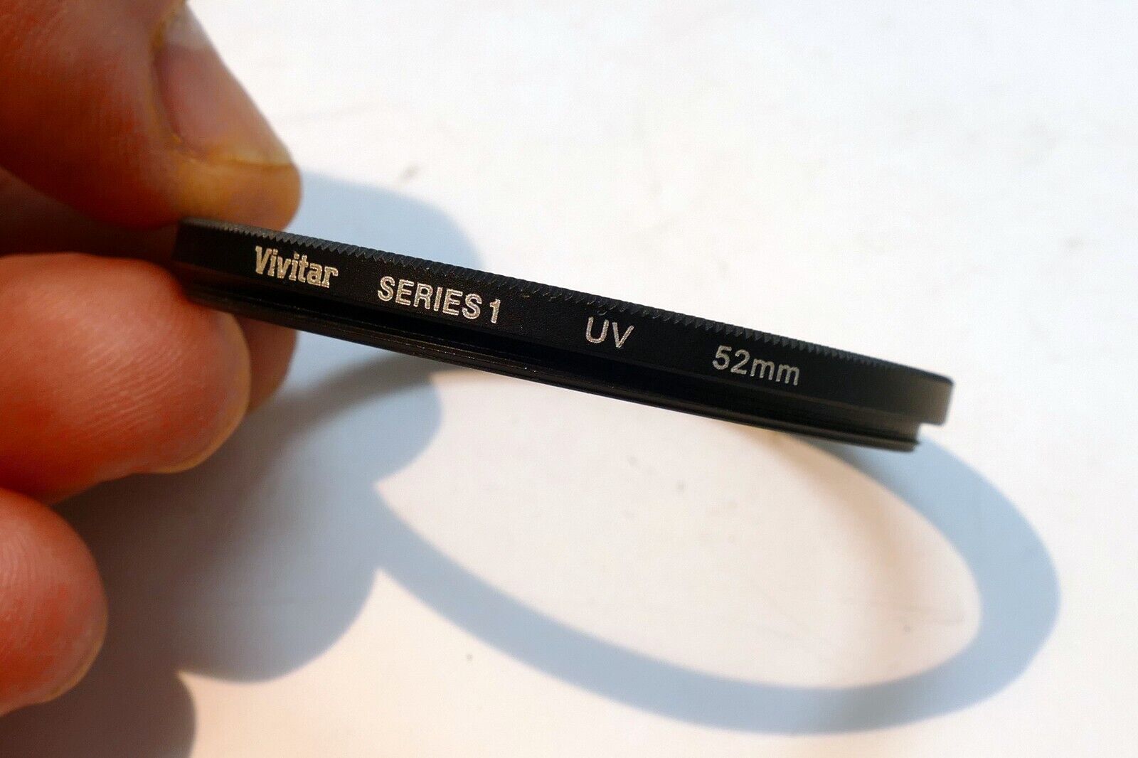 Vivitar UV Series 1 52mm Lens Filter wide angle slim low profile