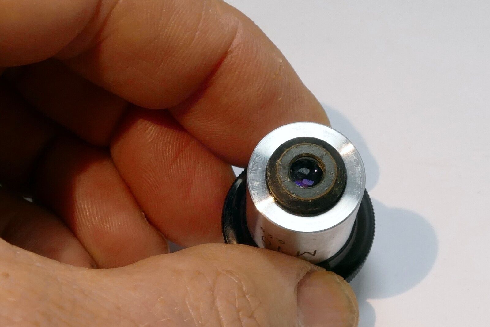 Nikon M 10 / 0.25  Microscope Objective Lens - works good Genuine