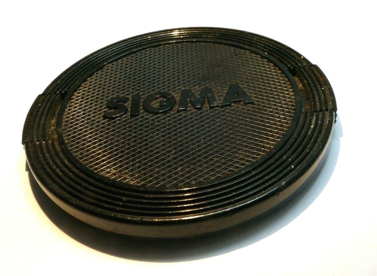 SIGMA 55mm Lens front Cap  original OEM (black) vintage