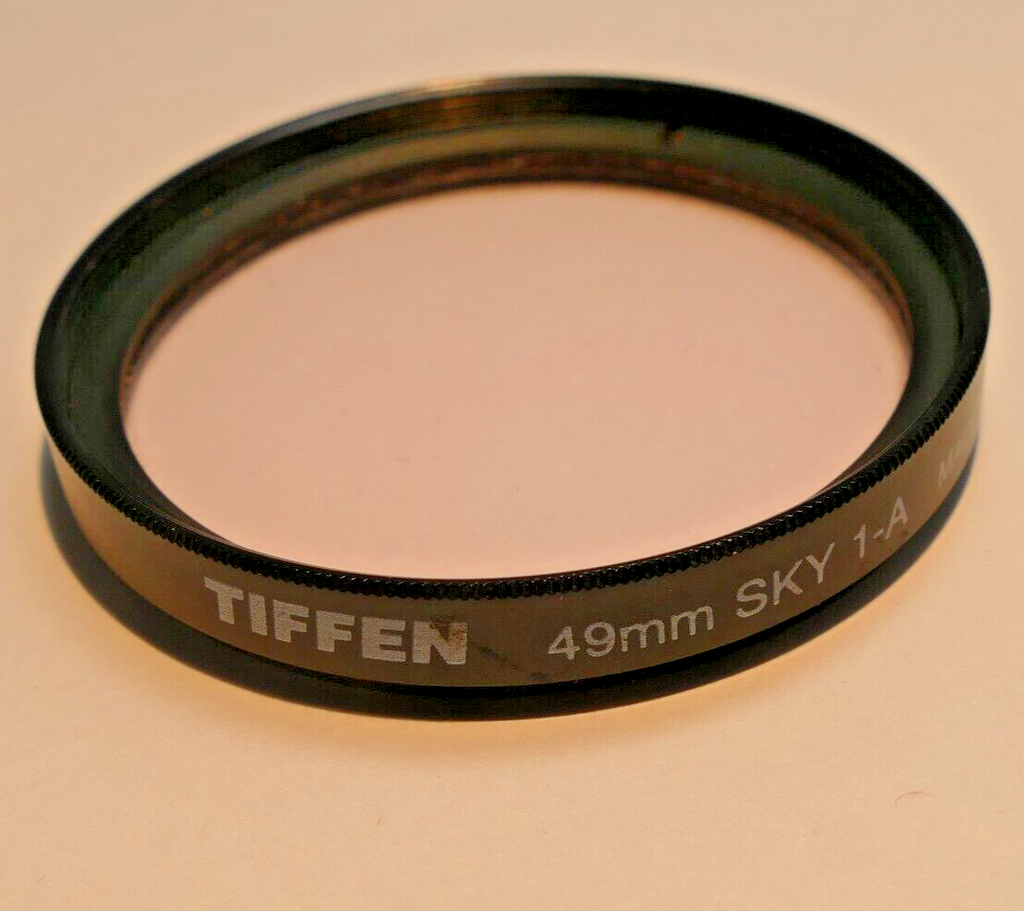 Tiffen 49mm Lens Filter Sky Skylight 1A made in USA