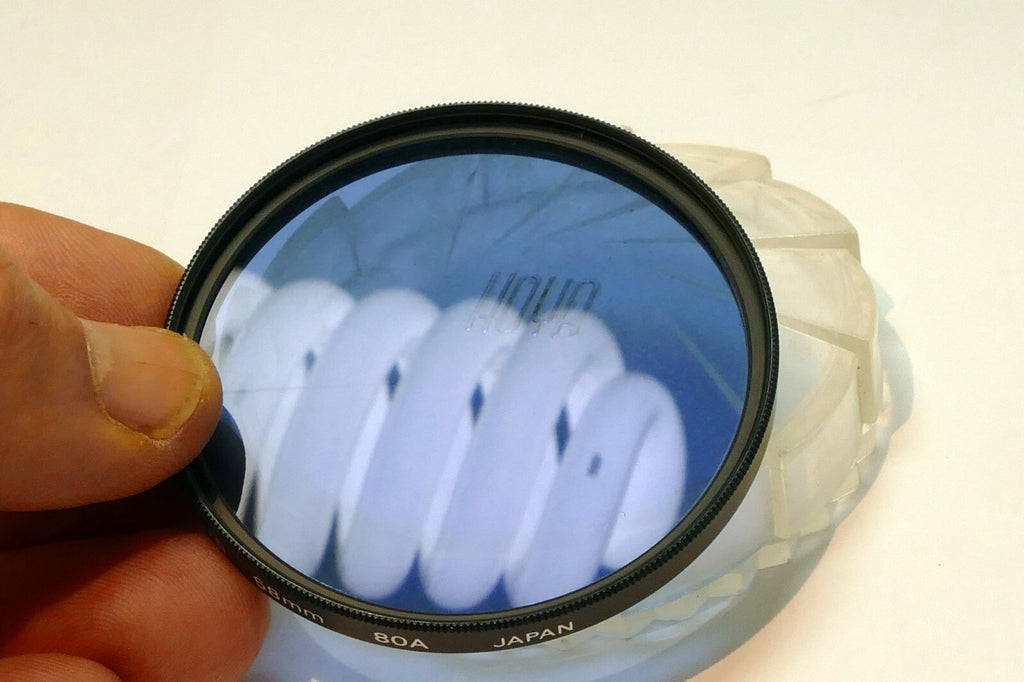 HOYA Lens Filter 58mm 80A blue