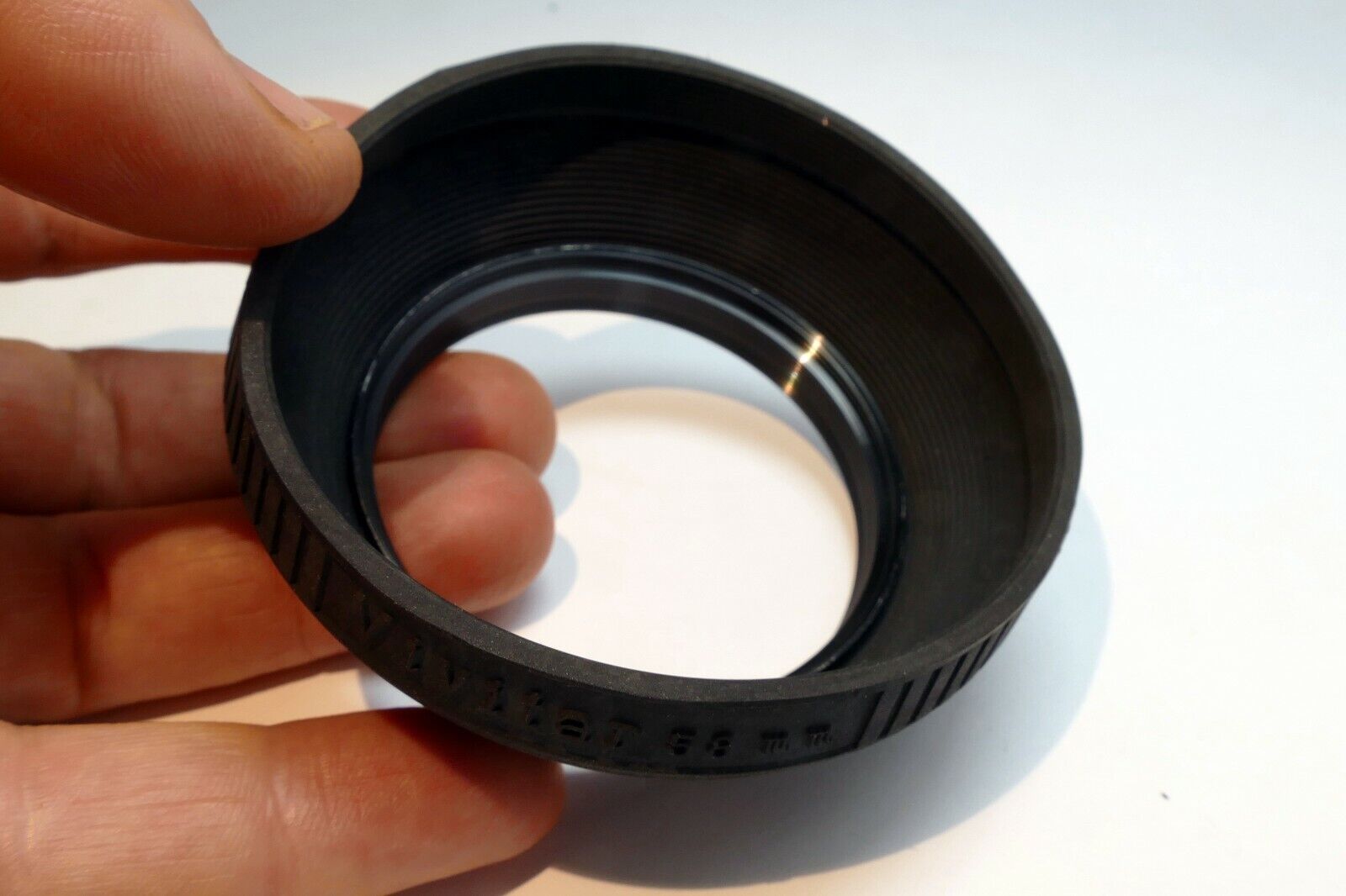 58mm Collapsible Rubber Lens Hood Shade screw in type collapsible f1.4 50mm