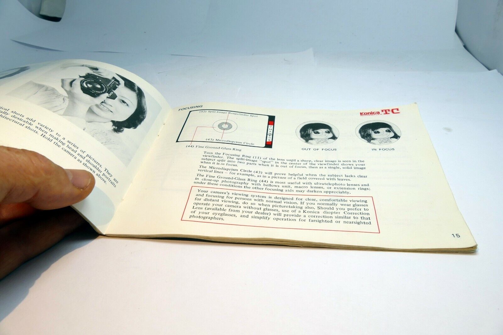 Konica Autoreflex TC Camera Guide Instruction Manual English EN 1976