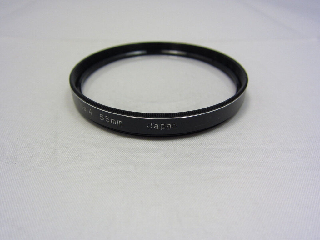 Used Rokunar Close-Up No.4 +4 Macro  55mmLens Filter Made in Japan N103059