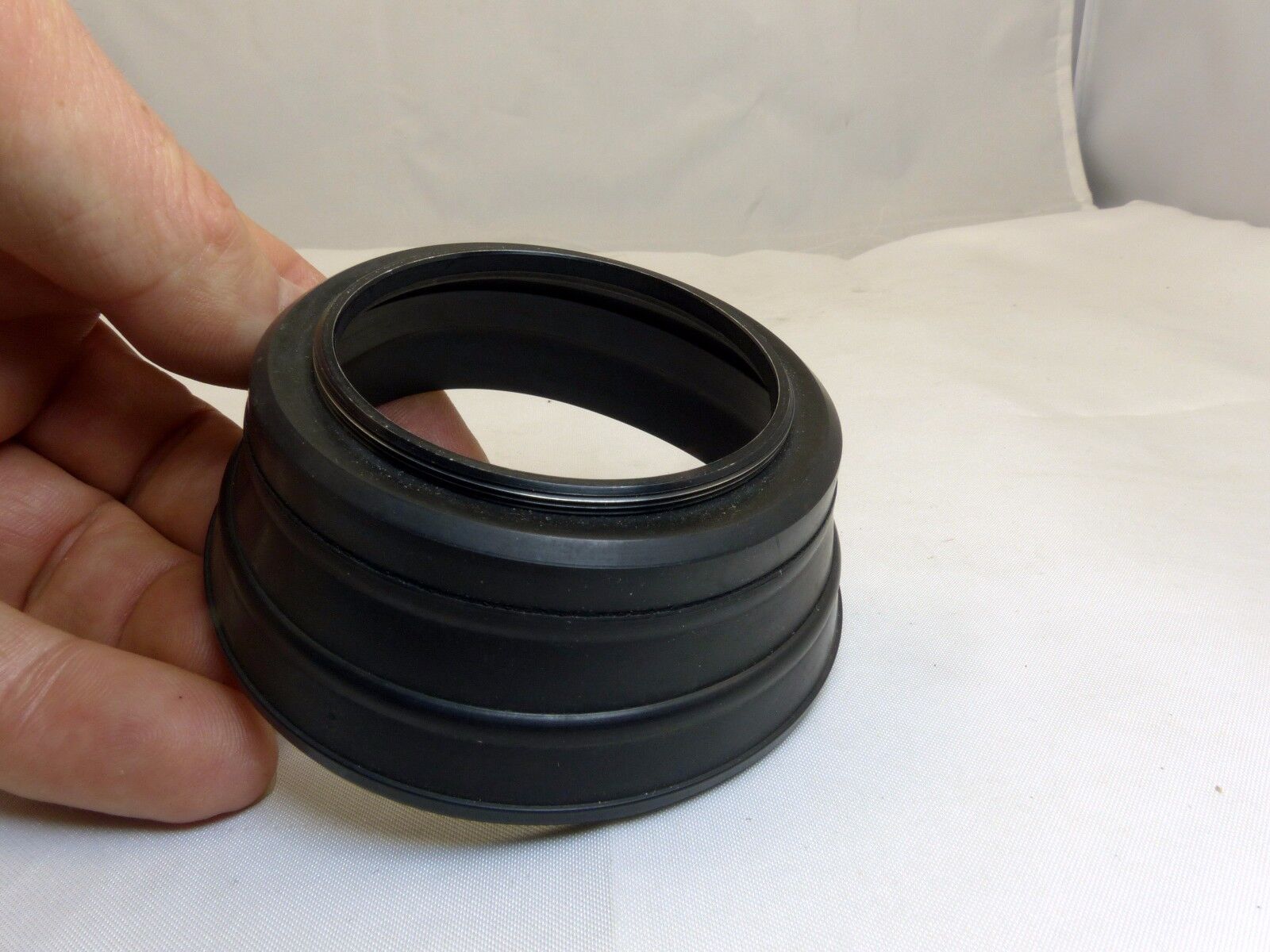 55mm Rubber Lens Hood for telephoto lenses made in Germany