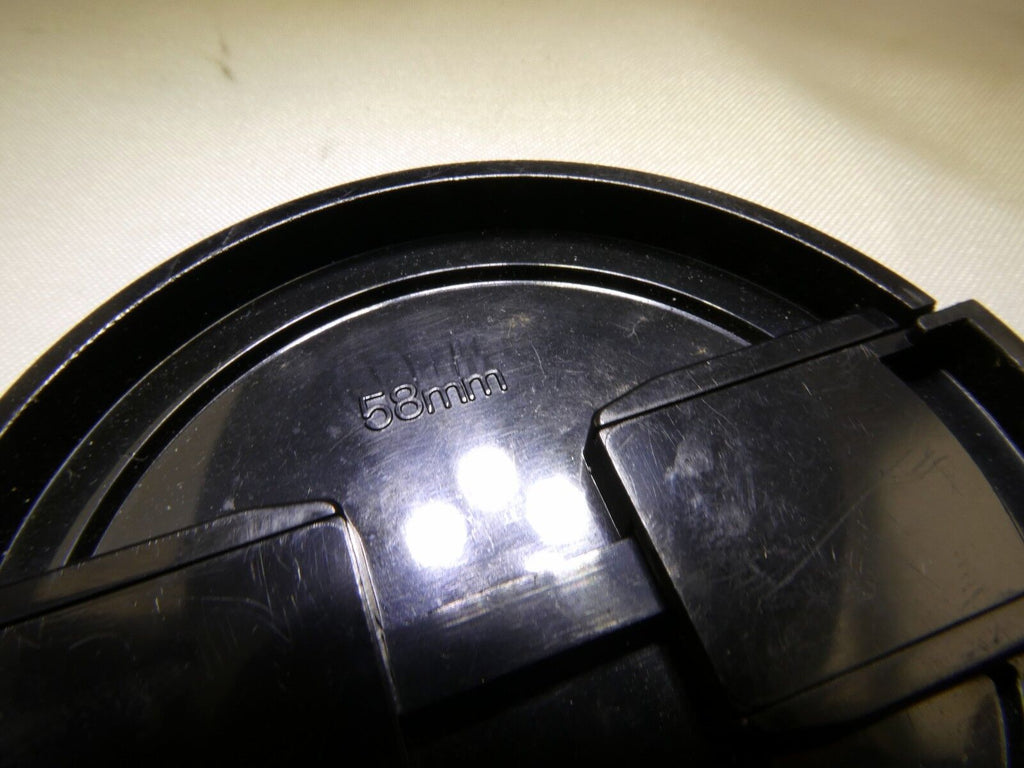 Nikon 58mm Camera Snap-on Front Lens Cap Nikkor EOM