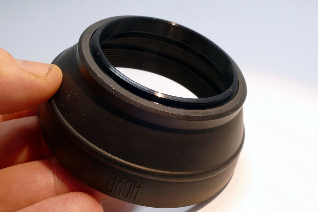 Hoya 49mm rubber lens hood shade  genuine OEM made in Japan vintage