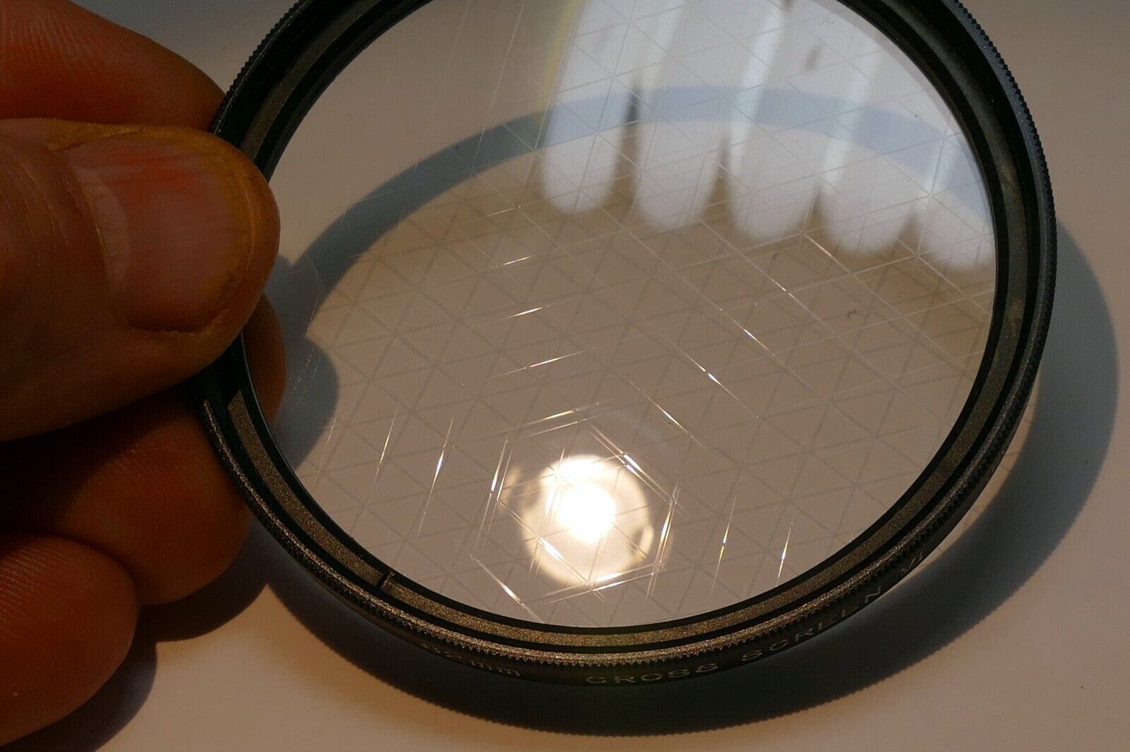 Vivitar  62mm Lens Filter Cross Screen VI Octagon  star