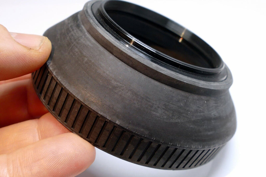 Tiffen 58mm rubber Lens Hood Shade collapsible double threaded