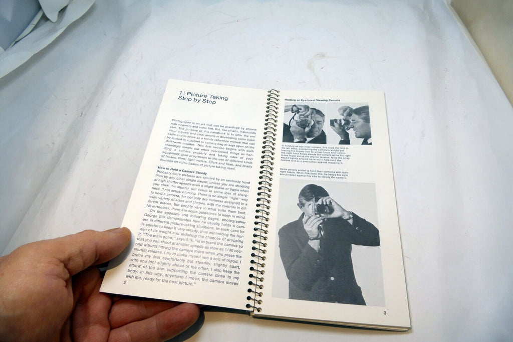 Life Library of Photographer's Handbook Camera guide  step by step 1976
