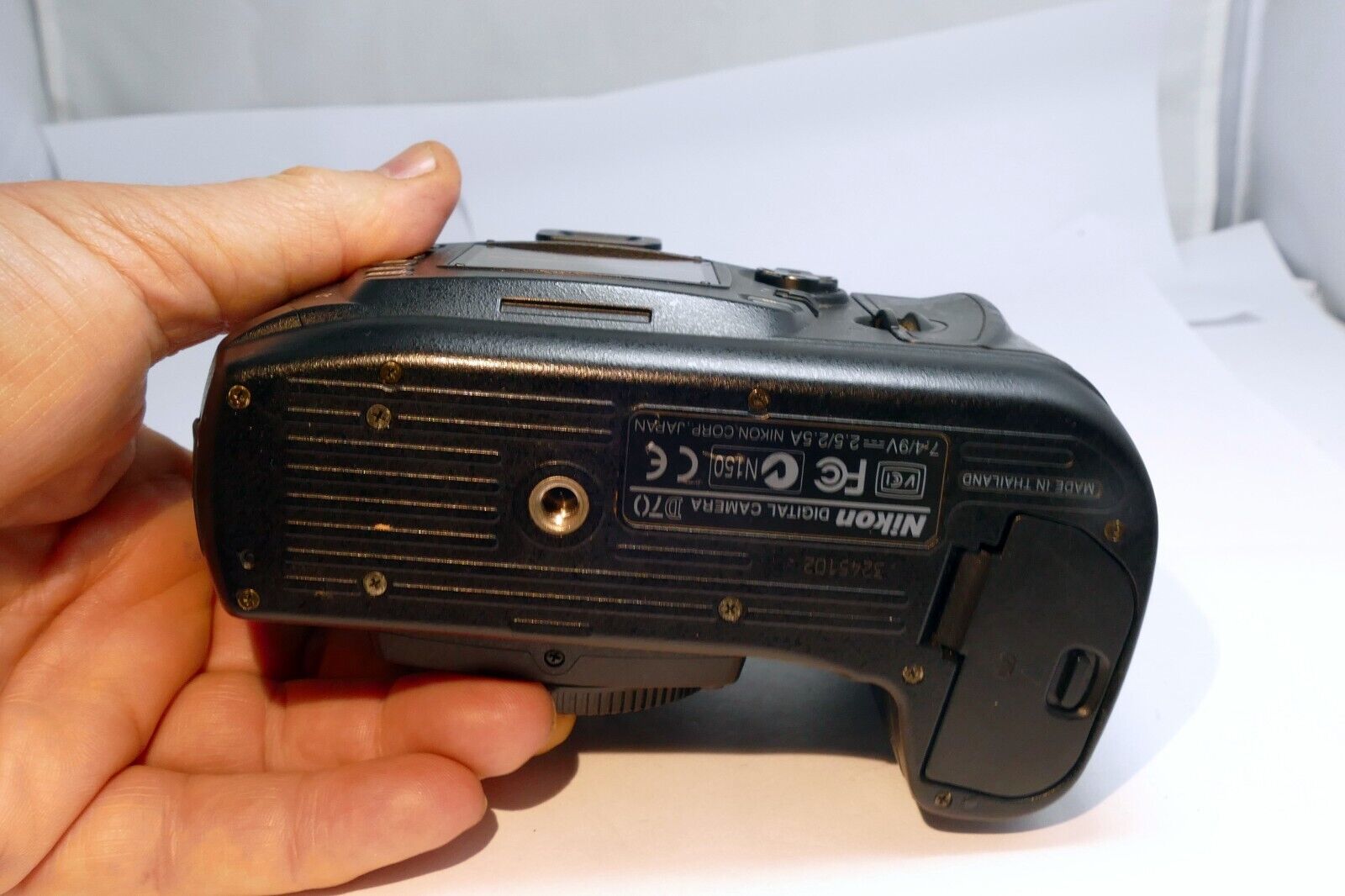 Nikon D70 Camera Body Only - CHA error  AS IS parts Repair