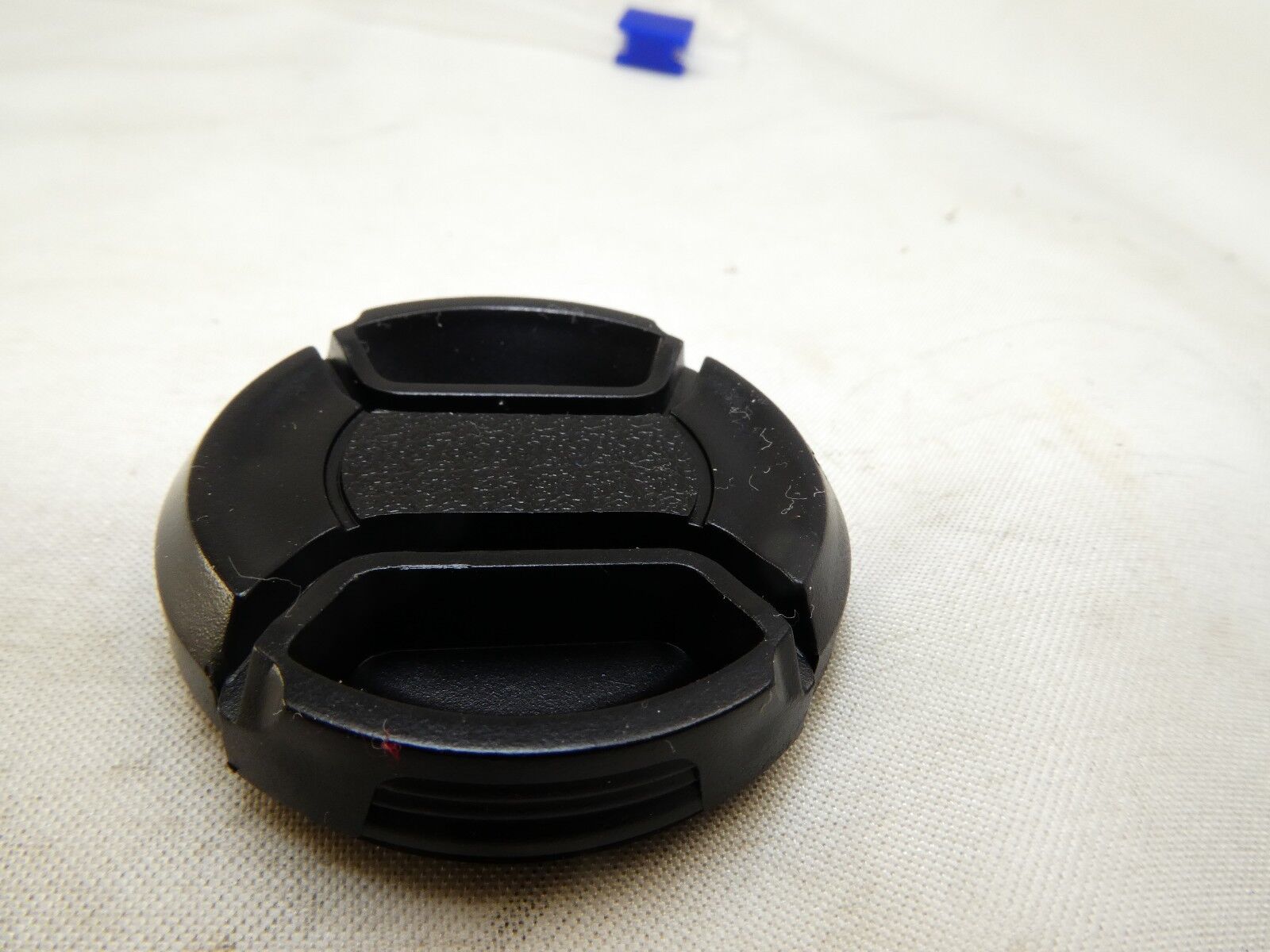 37mm Black Front Cap  snap on type for Sony Handicam Camcorder