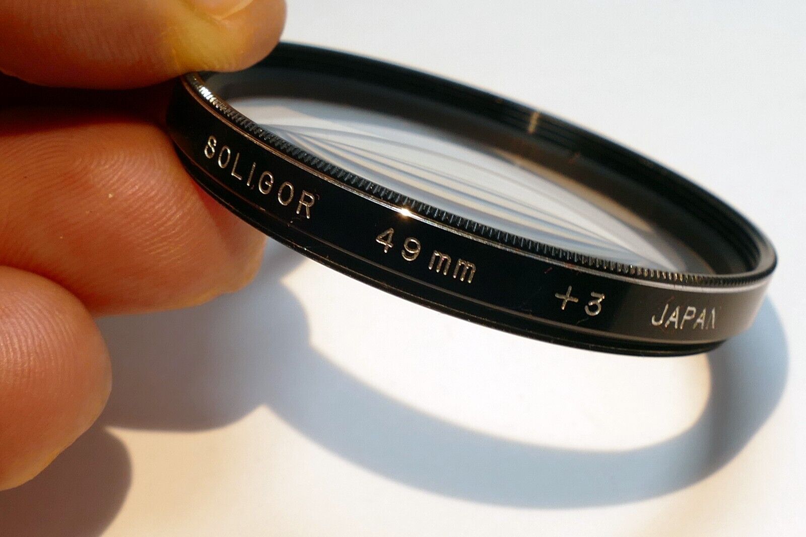 Soligor 49mm Lens Filter +3 Macro close-up lens X 3