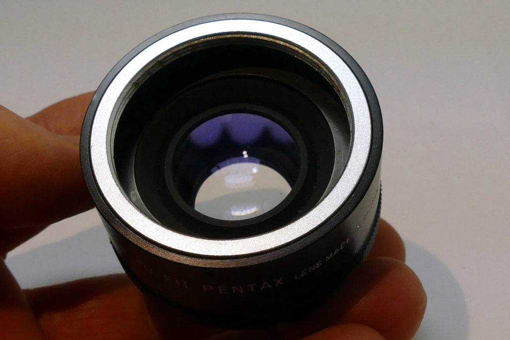Camron 2X M42 Lens Tele-converter for Pentax - Universal mount w/ aperture ring