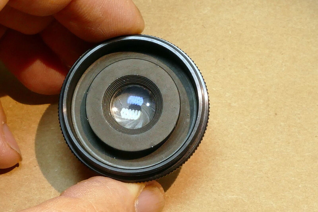 Vivitar LU 50mm f3.5 enlarger lens  ( with fungus in the front element )