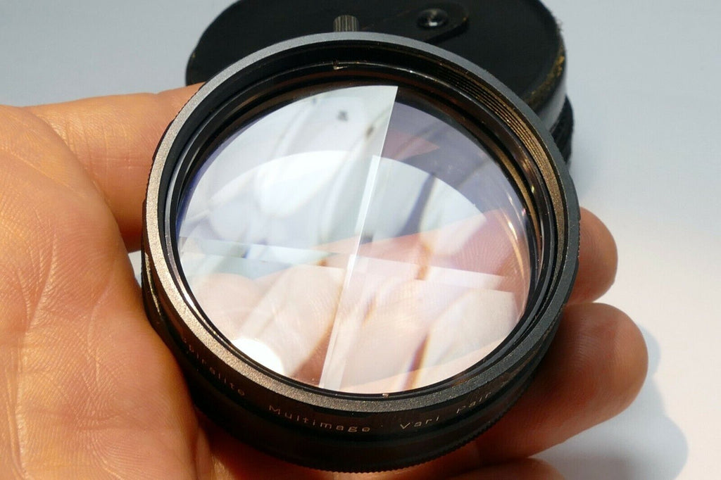 Spiralite Multi-Image Vari pair 2P Lens Filter threaded  mirage rotating