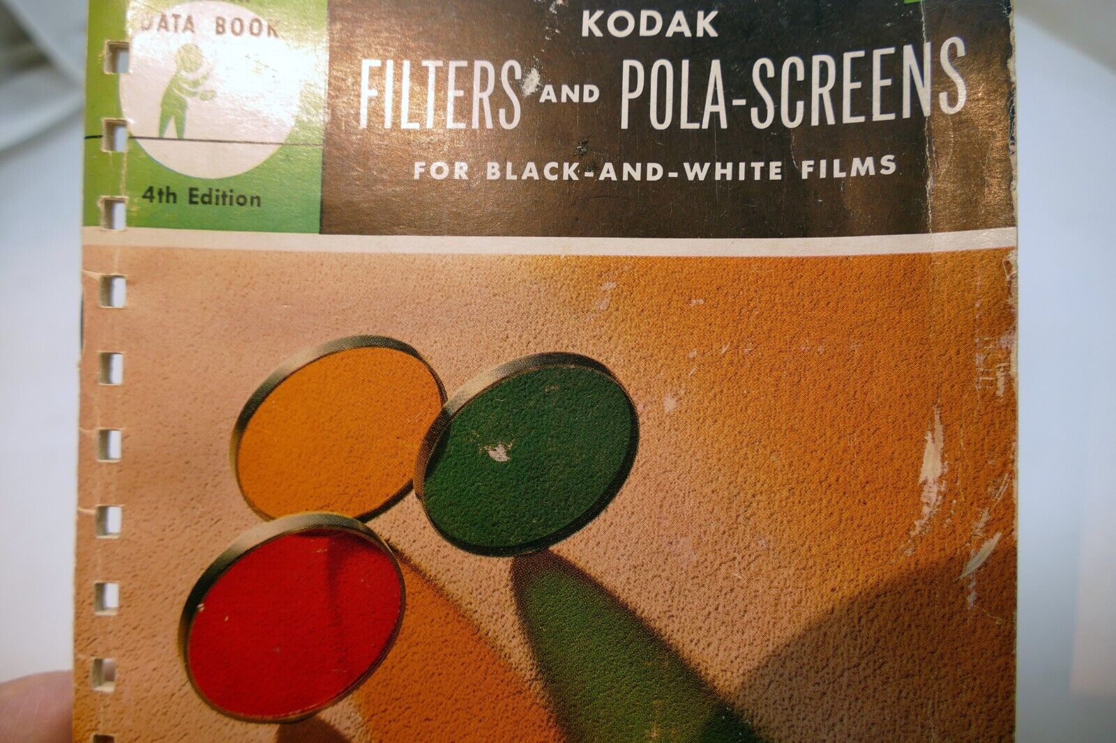 Kodak Pola Screen Filters Sales Brochure Series IV V VI VII VIII 1956 for B&W
