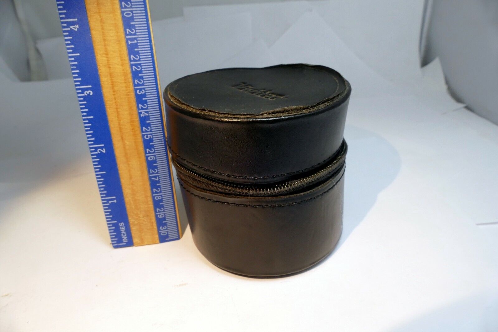 Vivitar HARD CASE for lens 2X teleconverter lens 50mm f1.9 or f2