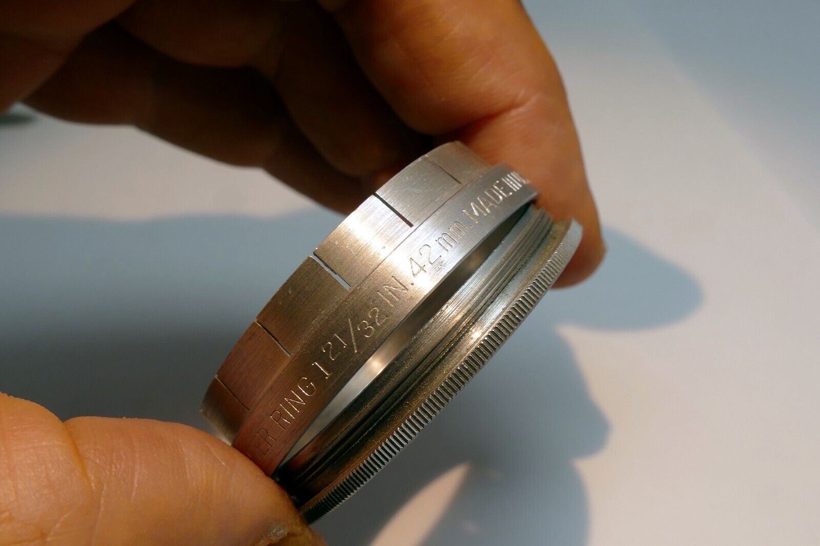 Kodak 42mm 1 2/32" to series 6 VI 44mm ring adapter w/ retaining ring set 44.5mm