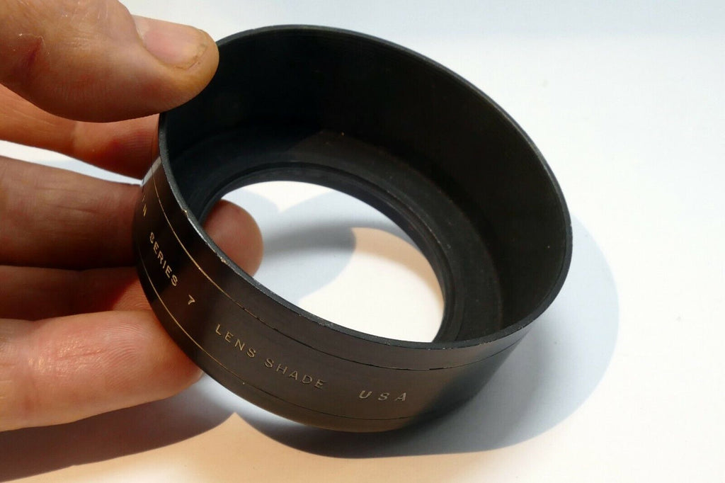 Tiffen Lens Hood Shade screw in  series 7 VII mm  (54mm) Made in USA Metal