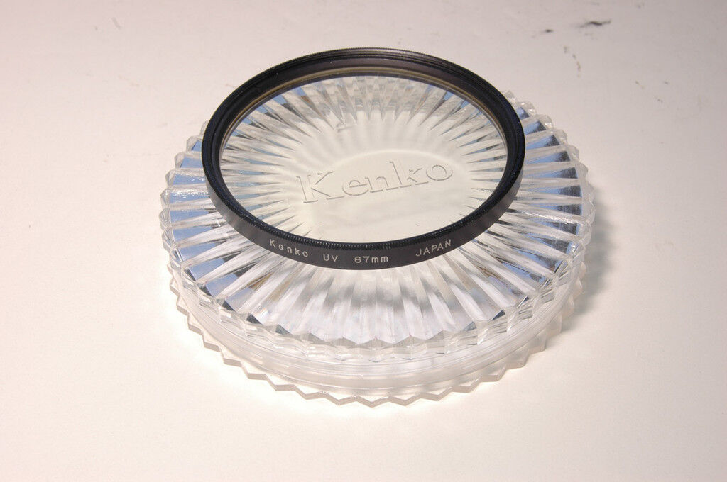 Kenko 67mm filter UV haze protector used