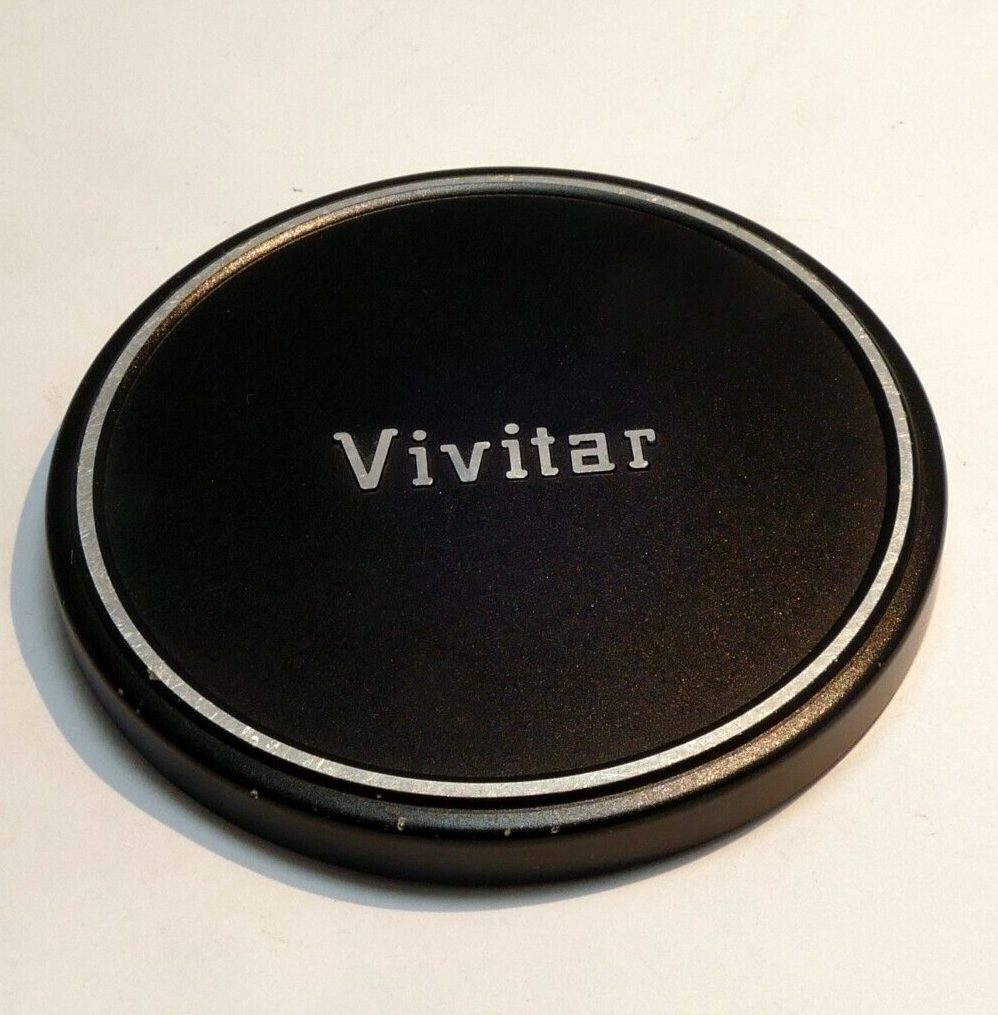 66mm Vivitar Metal Front lens Cap slip on type vintage