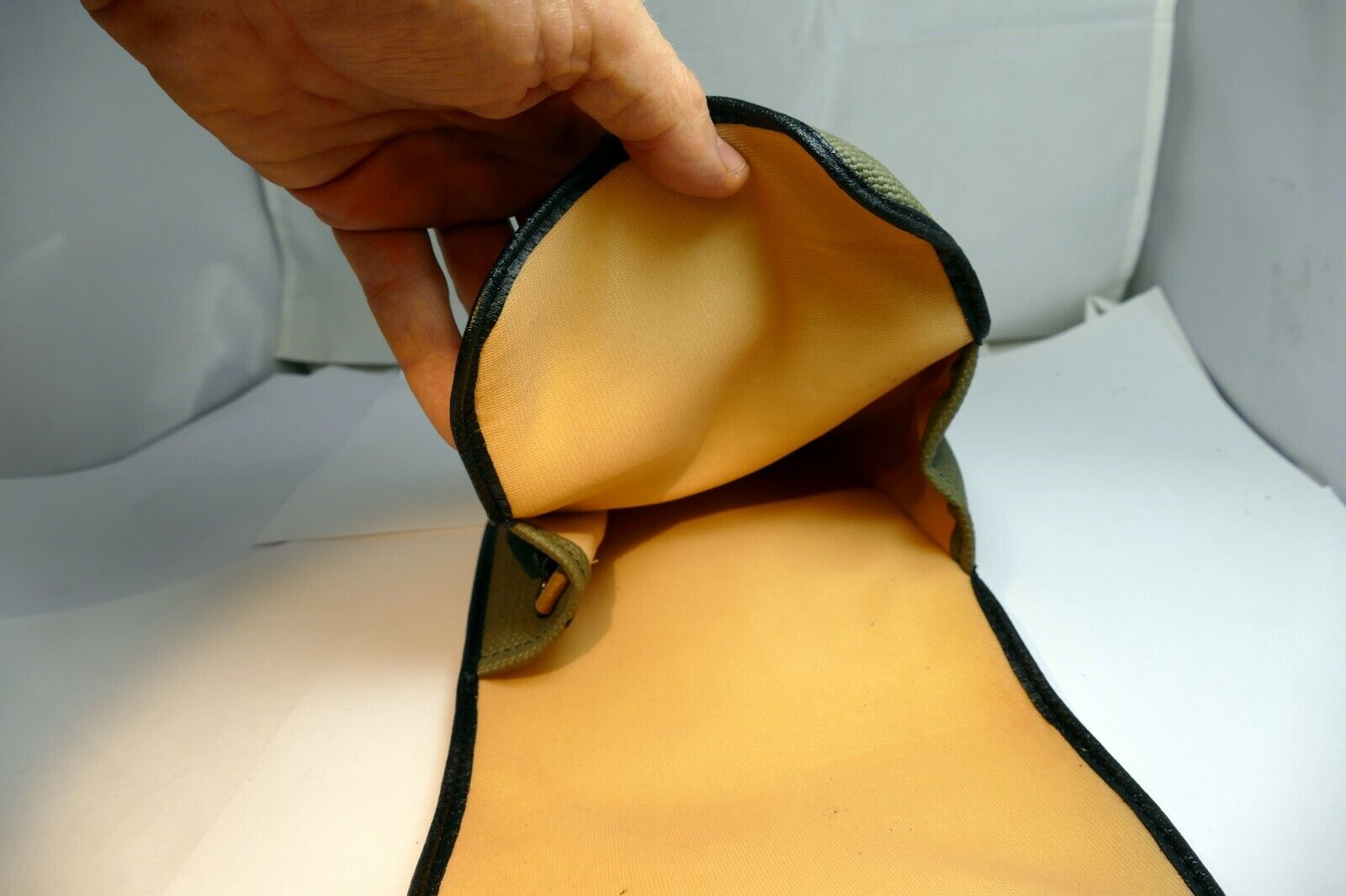 Pentax 17 Soft Messenger Bag Case Pouch for Espio mii cameras khaki desert sand