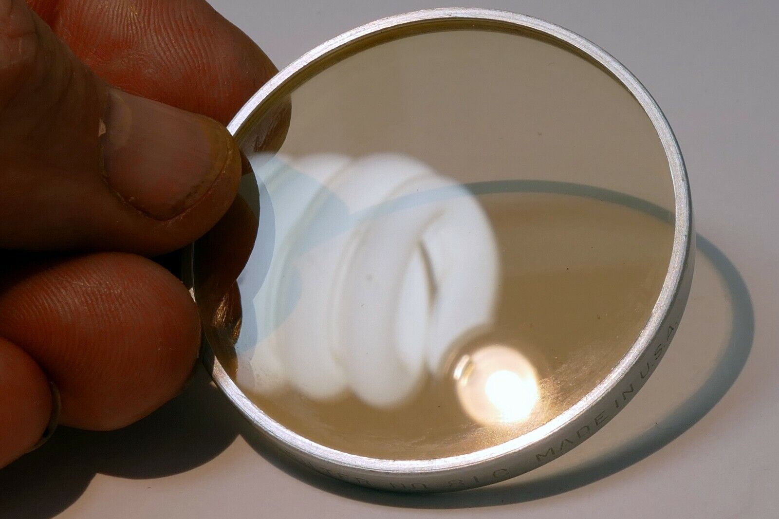 Kodak Wratte Series 7 VII 50.8mm filter drop in 81C Color Conversion warming sky