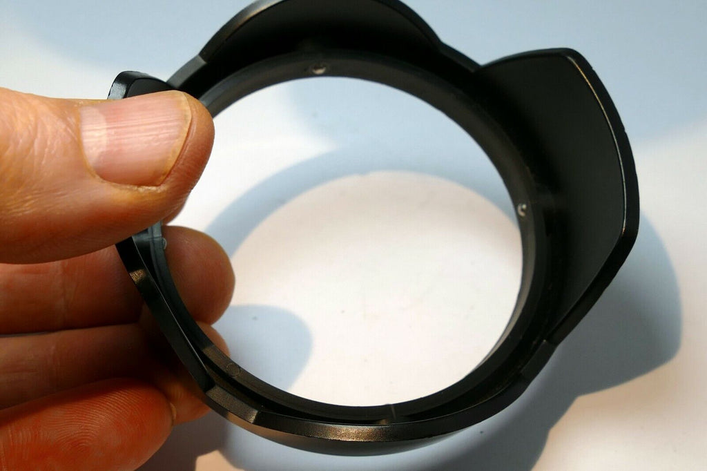Plastic Lens Hood Shade incomplete  (missing inner ring )