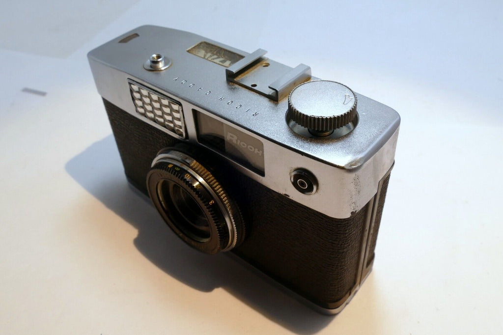 Ricoh Caddy Film 35mm half frame Camera w/ 25mm f2.8 lens - AS IS