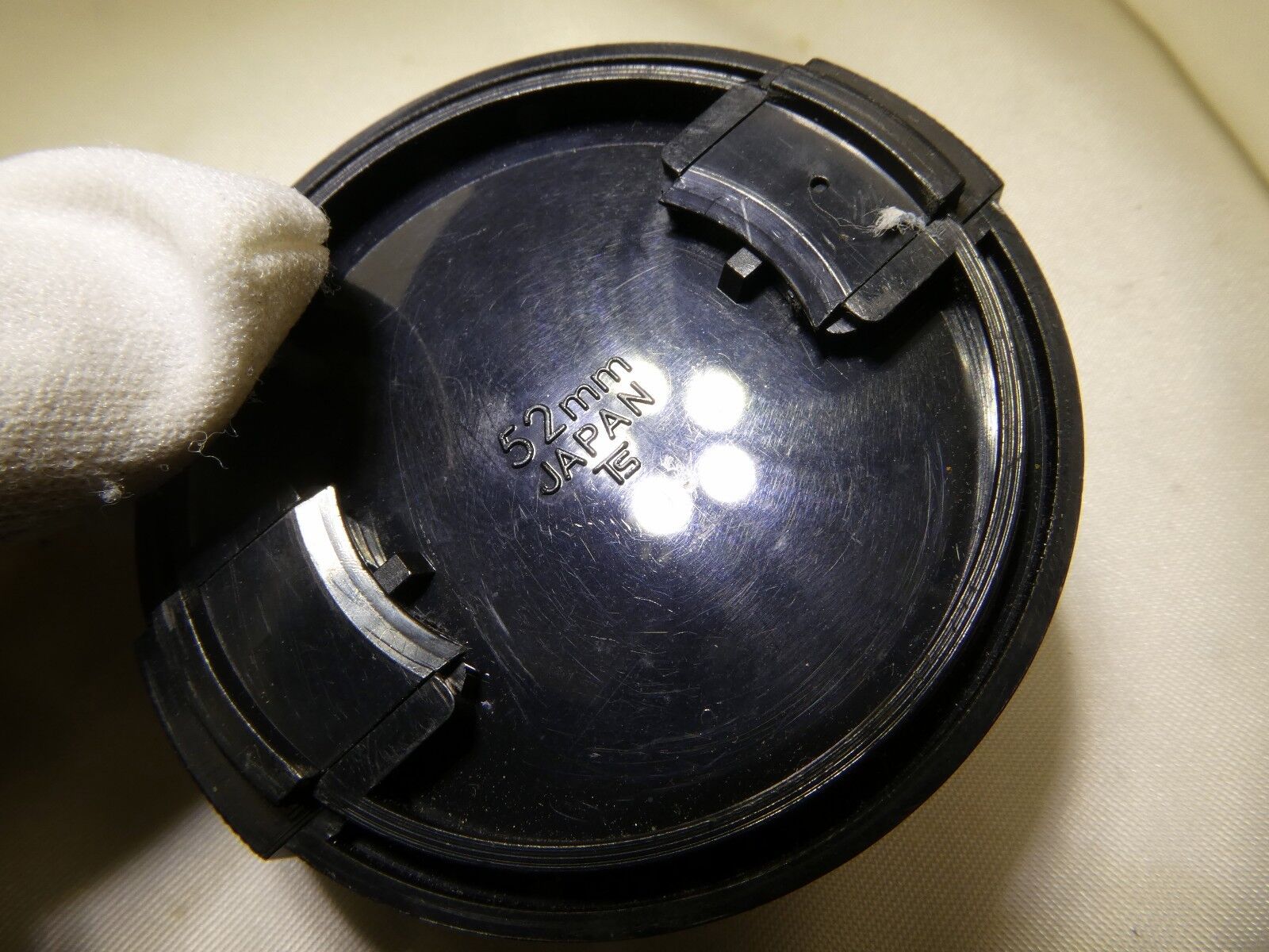 Vivitar 52mm Lens Front Cap Snap on type Plastic Genuine OEM