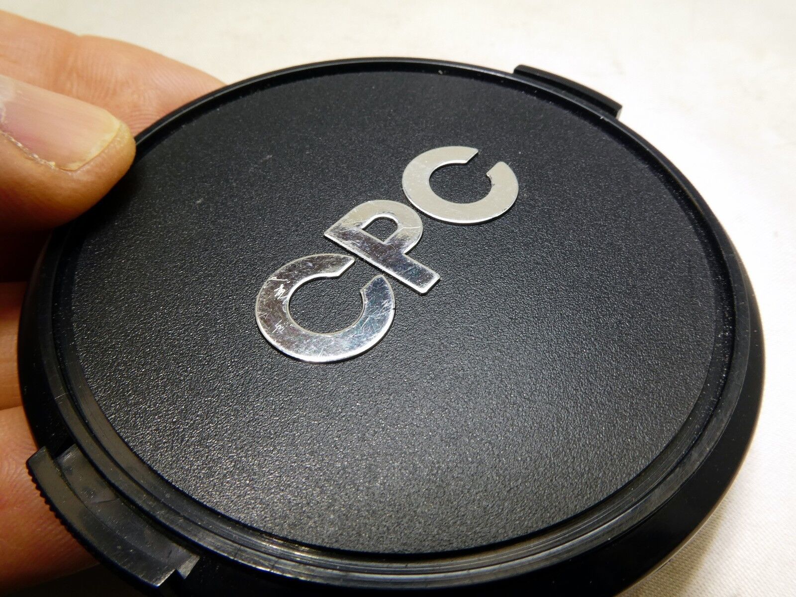 CPC 72mm Black Lens Front Cap snap on type