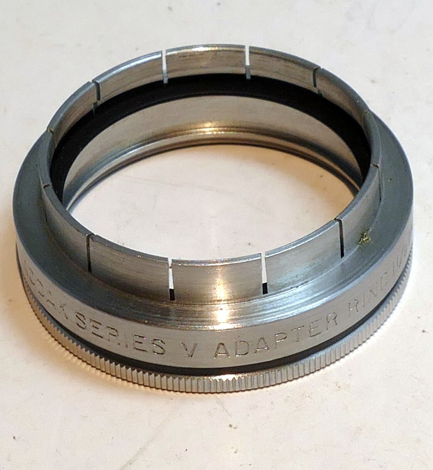 28.5mm ID (slip on type) to series V 33.3mm metal filter holder adapter 5 1 1/8"