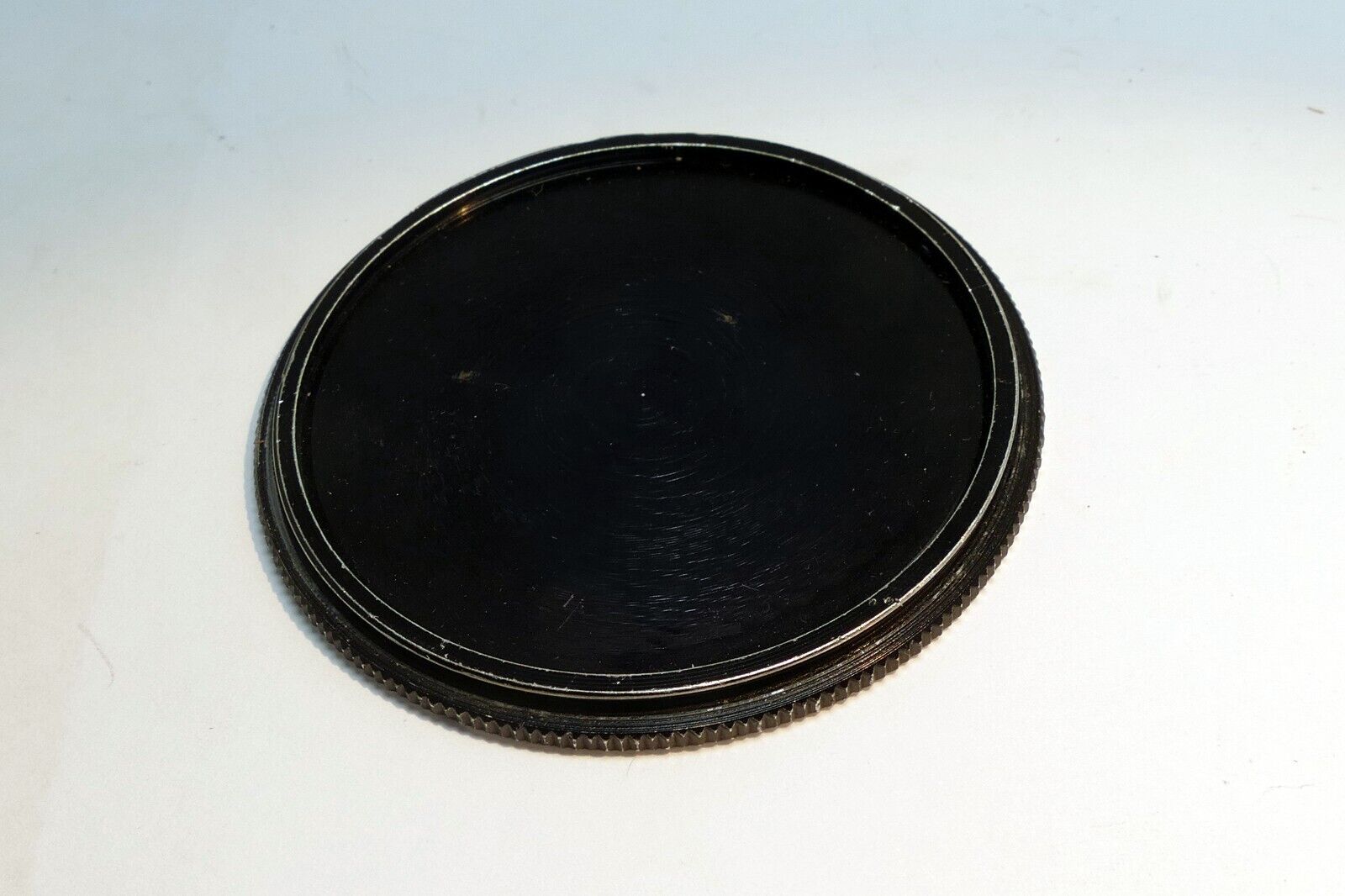 55mm metal screw in cap for Lens or Filter Stacking  ribbed rim