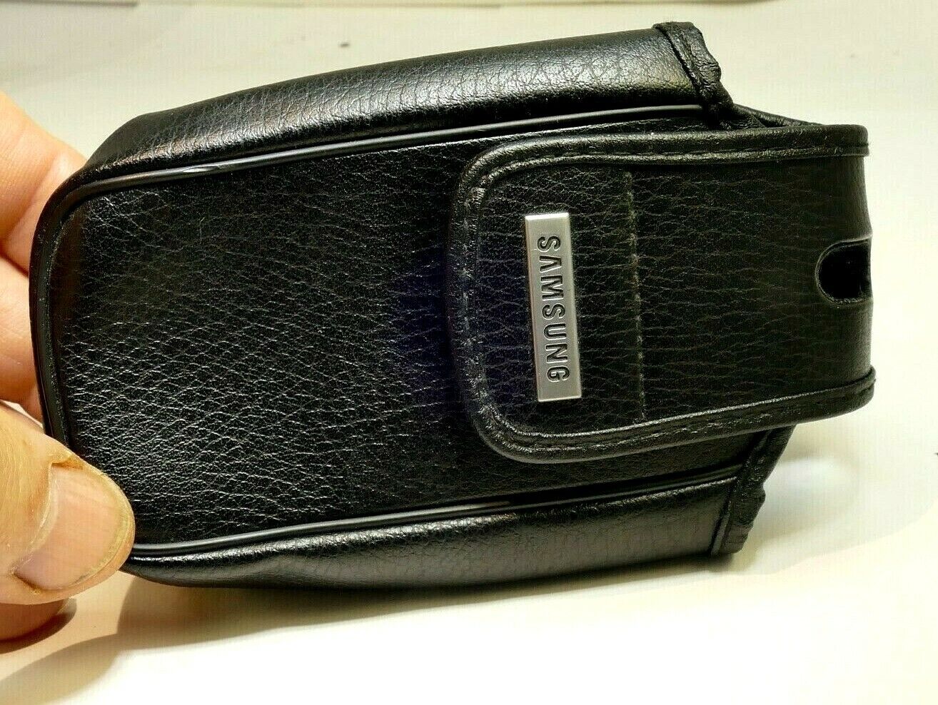 Samsung Drawstring Leather Pouch Bag for small digital camera L77