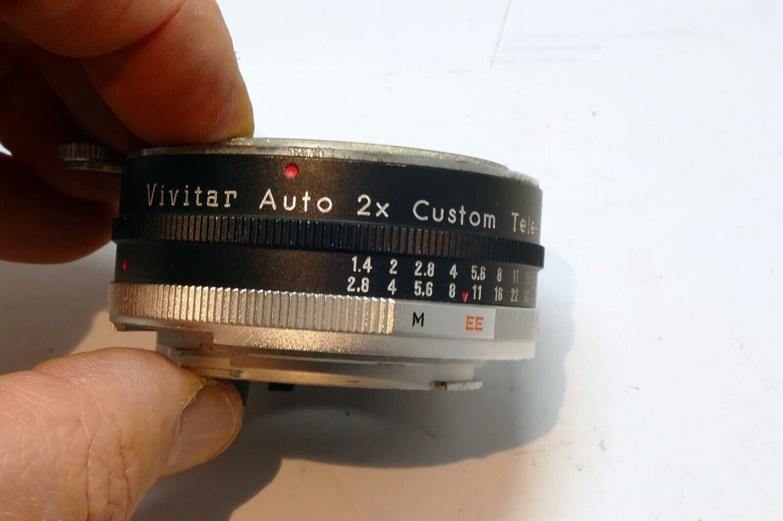 Vivitar Auto 2X Custom Tele-Converter Model 2X-7 lens for Konica AR