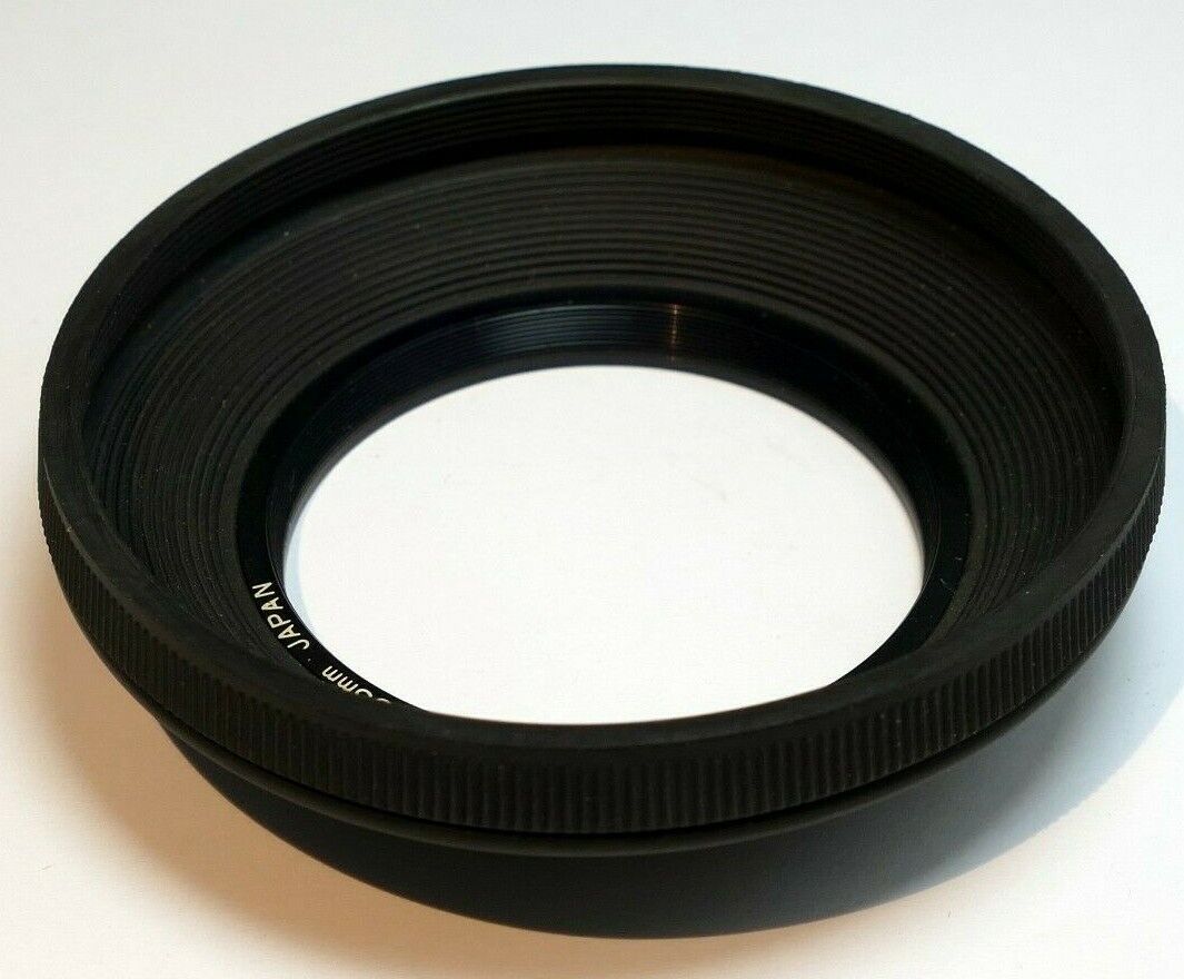 Wide angle 55mm rubber Lens Hood Shade collapsible  for 28mm f3.5