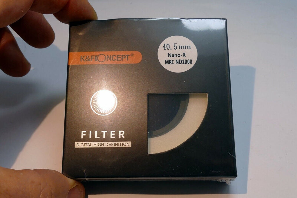 40.5mm K&F Nano X MRC ND 1000 3.0 10 Stop Neutral Density Lens Filter IR