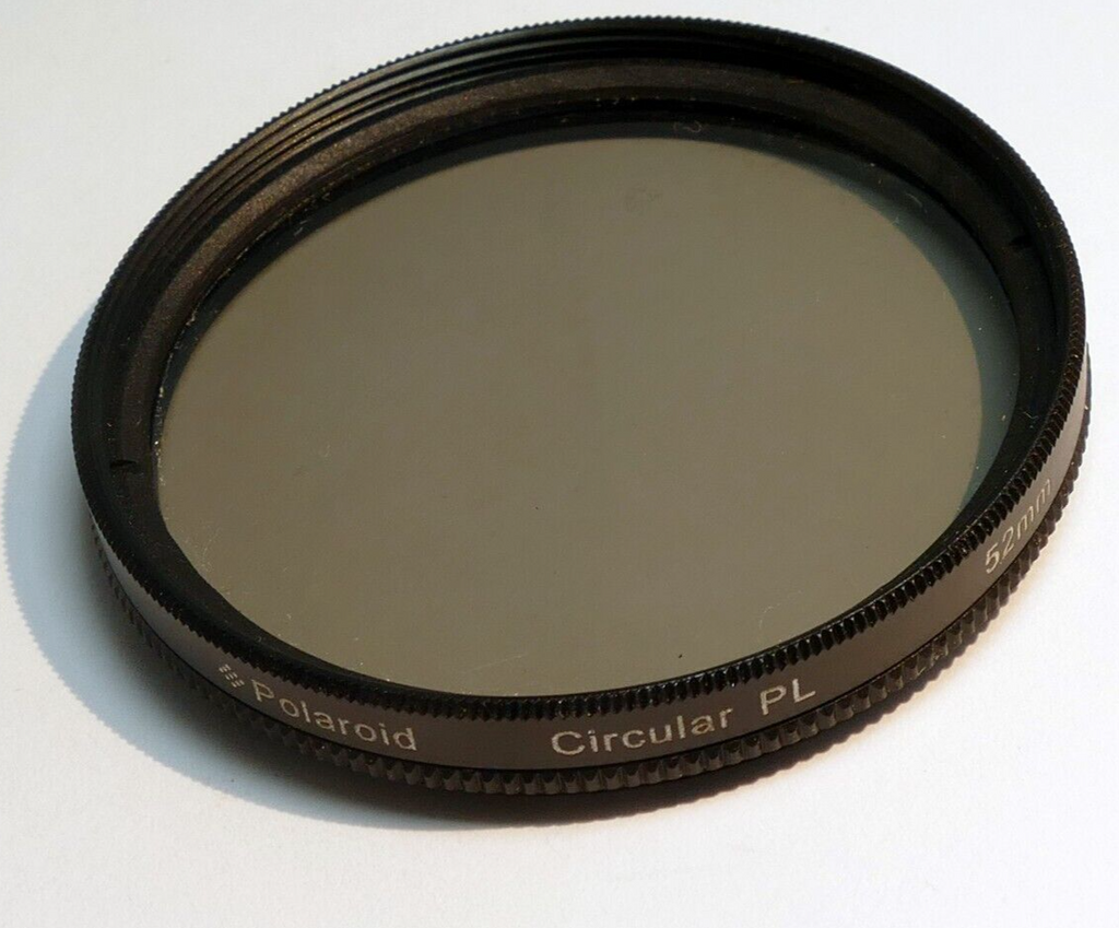 Polaroid 52mm Filter Circular Polarizer C-PL  threaded lens