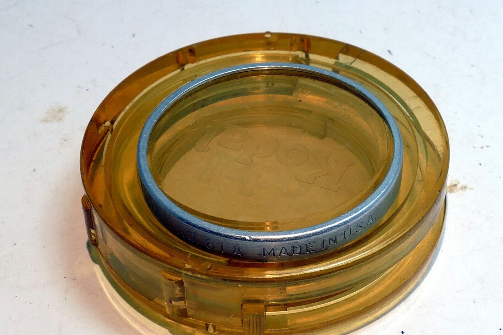 Kodak 81A Wratten warming Filter series 6 VI drop in type  with case