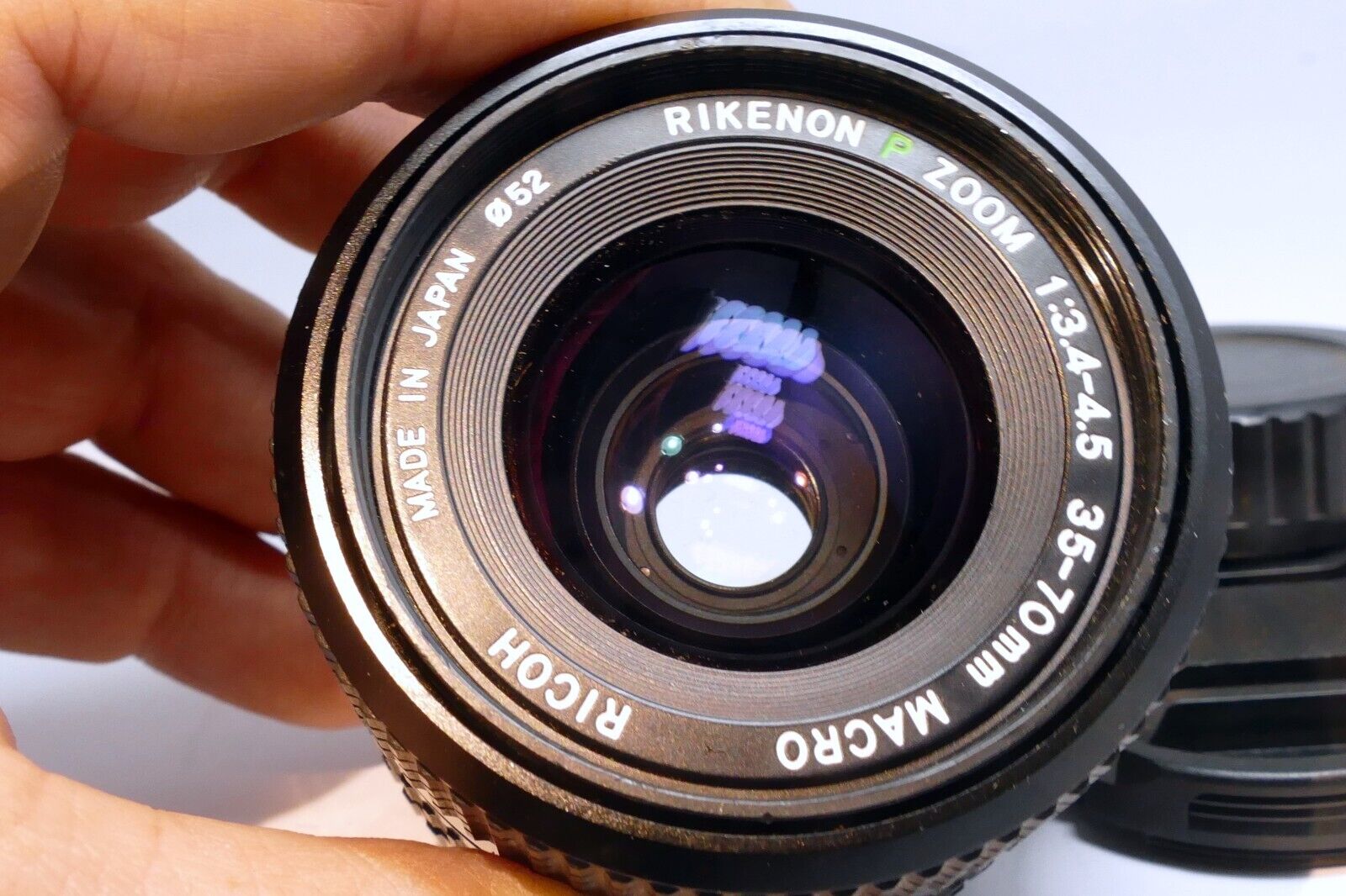 Ricoh Rikenon 35-70mm f3.4-4.5 PK Pentax Lens w fungus inside as is for parts