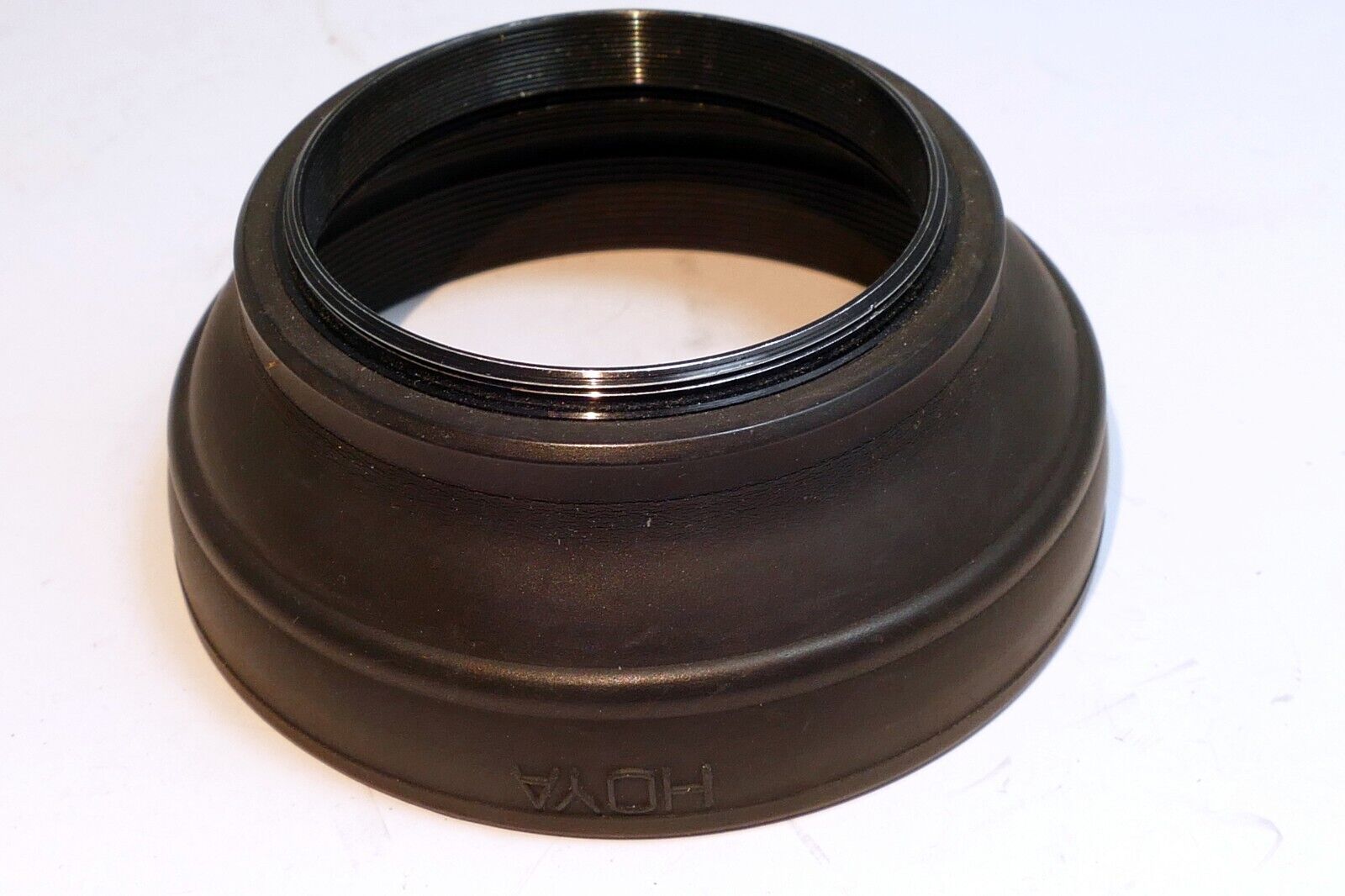 49mm Lens Hood Shade rubber threaded screw in